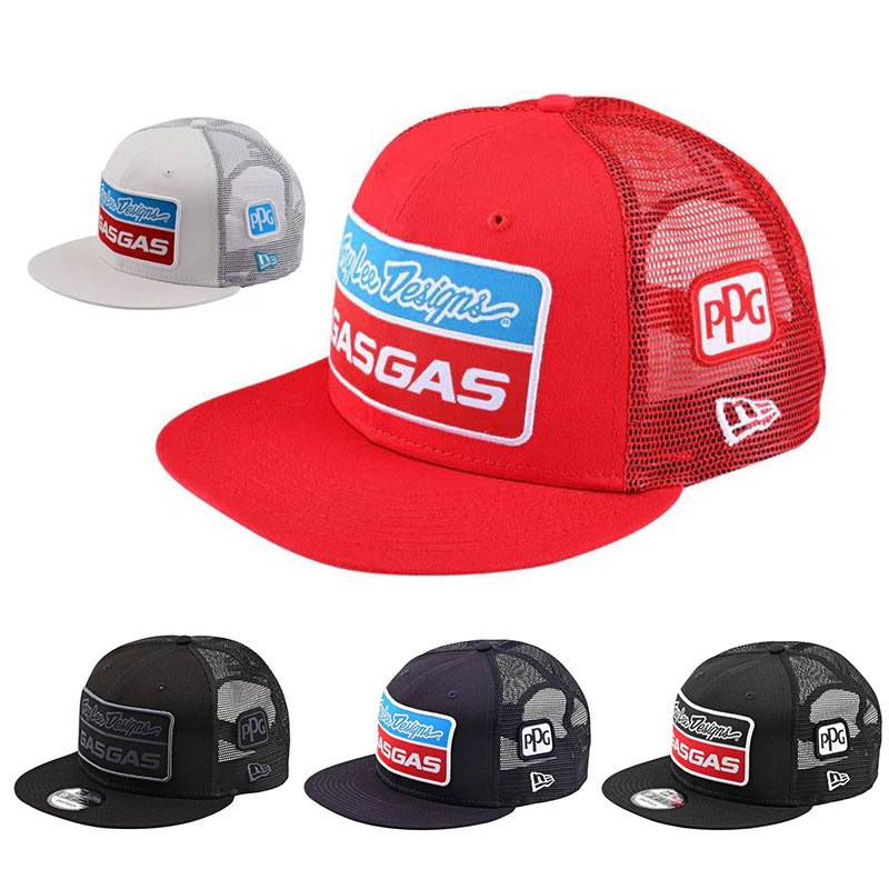 Troy Lee Designs GASGAS Racing Hats New Snapback Adjustable Motorcross Hip Hop Hat