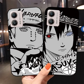 เคสโทรศัพท์มือถือ พิมพ์ลายนารูโตะ Sasuke Pain 3 มิติ สําหรับ Motorola Moto G73 G53 G23 G13 E13 5G G 5G 2022