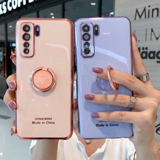 เคสโทรศัพท์มือถือแบบนิ่ม กันกระแทก พร้อมแหวนขาตั้ง 6D สําหรับ Samsung Galaxy A11 A32 A12 A21S A51 A71 A20 A30 A50 A50S A30S A10 A10S A20S