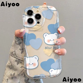 ✅เคสโทรศัพท์มือถือแบบนิ่ม ใส กันกระแทก ลายหัวใจ สําหรับ Iphone xspromax 14 11 712เคสใส ลายหมี สีครีม สําหรับ EILH xr13 8p-FL