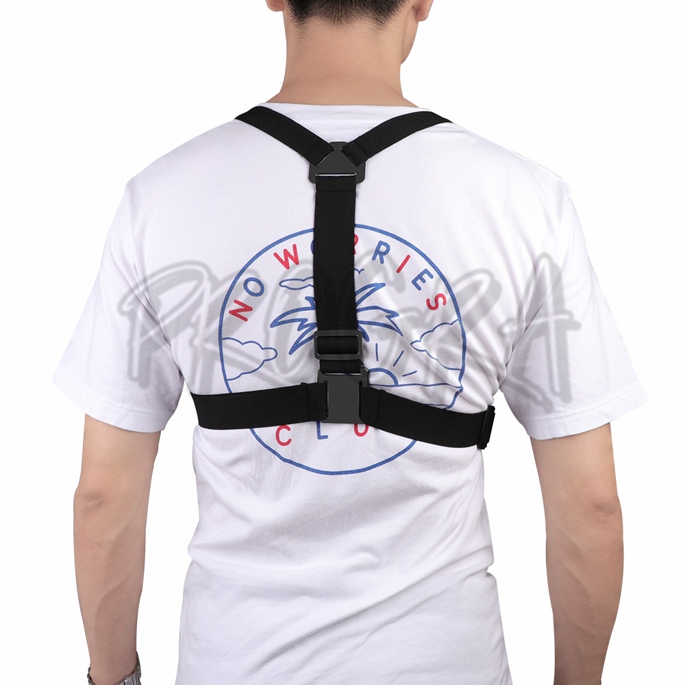 คลิปสายคล้องหน้าอก สำหรับ Camera GoPro Hero Chest Mount Strap สายรัดหน้าอกสำหรับโทรศัพท์มือถือ สายคาดหน้าอก สายรัดหน้าอก