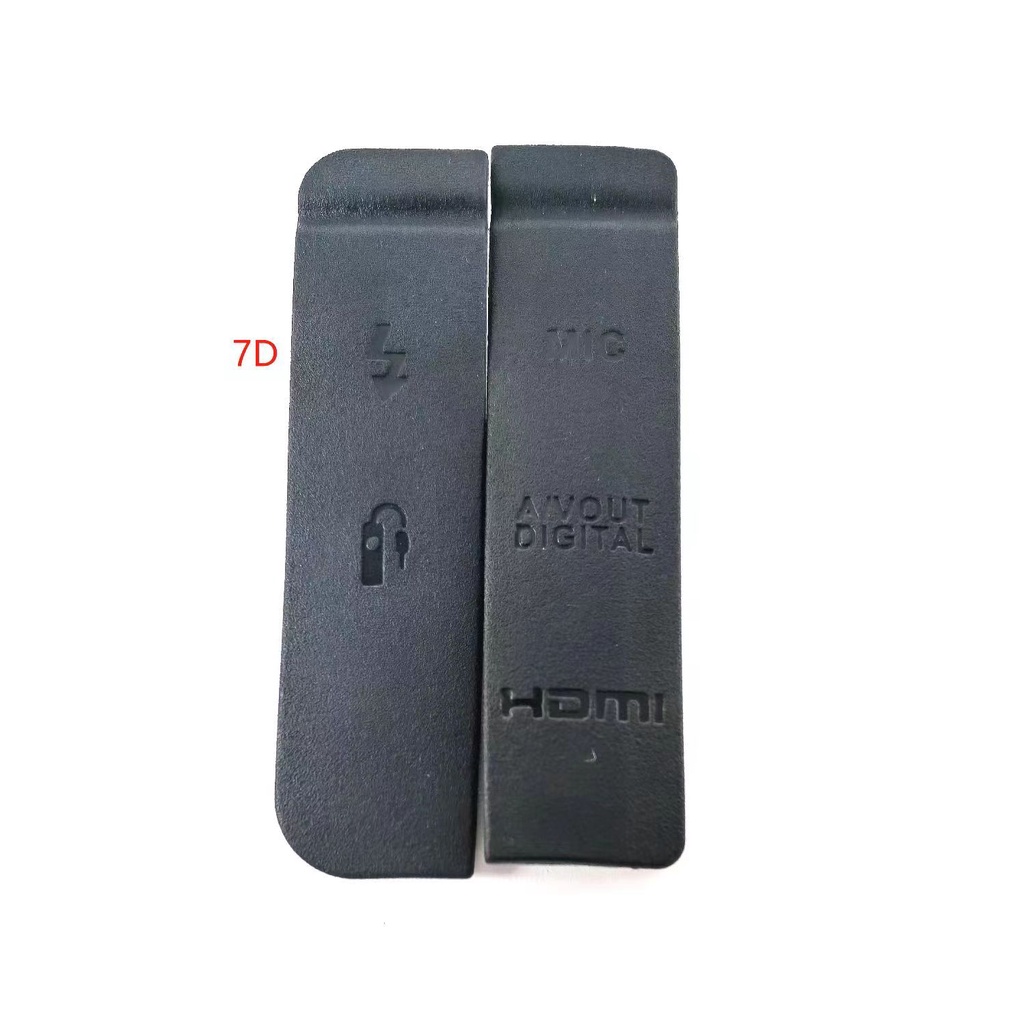 ใหม่ USB/HDMI DC IN/VIDEO OUT ยางประตูด้านล่างสําหรับ Canon 7D 40D 50D 60D 70D 77D 800D 600D 650D 700D กล้องซ่อม Part