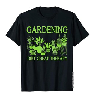 oversize T-shirt men t shirt Dirt Cheap Therapy Gardening T-Shirt Cosie Oversized Cotton Tops Shirt Cool Streetwear Hara