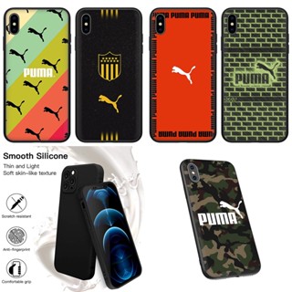 เคสโทรศัพท์มือถือ ซิลิโคนนิ่ม ลาย PUMA สําหรับ iphone 11 12 13 Pro Max Mini 17