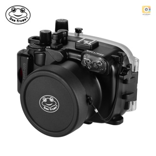 Sea frogs Underwater Diving Housing Waterproof Camera Protective Case 40M/130FT Depth Compatible with  G7X Mark Ⅲ