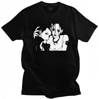 [S-5XL]เสื้อยืด แบบนิ่ม พิมพ์ลายอนิเมะ Nana Osaki And Ren Honjo แฟชั่นฮาราจูกุ สไตล์ญี่ปุ่น