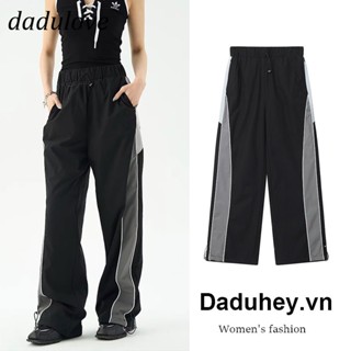 DaDulove💕 2023 New American Ins Street Casual Pants High Waist Loose Sports Pants plus Size WOMENS Jogging Pants