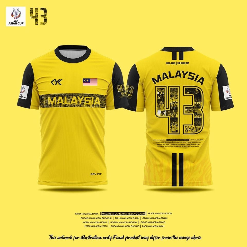 Jersi Malaysia 2023 Player Issue Murah 2022 2023 2024 Jersey Malaysia Asia Cup Memories 2023 Malaysi