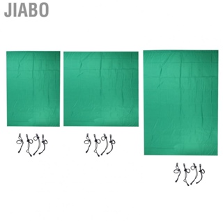 Jiabo Green Screen Perforated 75D Encryption 120g Thickening Photo Background Cloth Overlock Cotton Polyester with Retaining Clips for