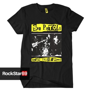 oversize T-shirt Kaos Band SEX PISTOLS รองเท้าลําลอง ขนาดใหญ่ สําหรับผู้ใหญ่ ไซซ์ S - 7XL | เสื้อยืด พรีเมี่ยม S-5XL