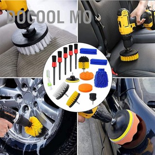 Docool Mo Car Detailing Brush Kit แปรงทำความสะอาดลวดเจาะสำหรับช่องระบายอากาศแดชบอร์ดภายนอกภายในรถยนต์