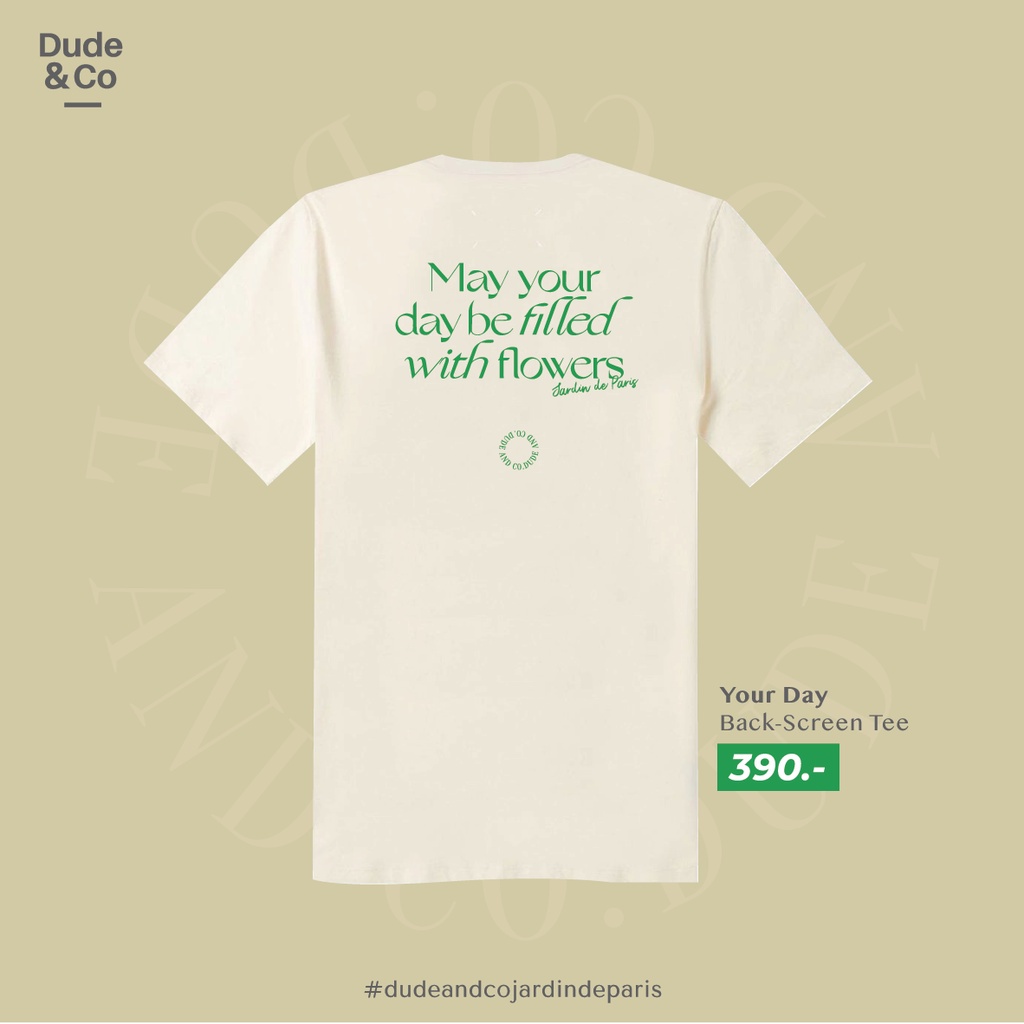 HH Dude and Co. - Your Day เสื้อยืด เสื้อยืดคอกลม