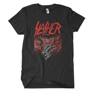 [S-5XL] เสื้อยืด พิมพ์ลาย Slasher Cult Scream Krueger Killer Freddy Jason แฟชั่นสําหรับผู้ชาย