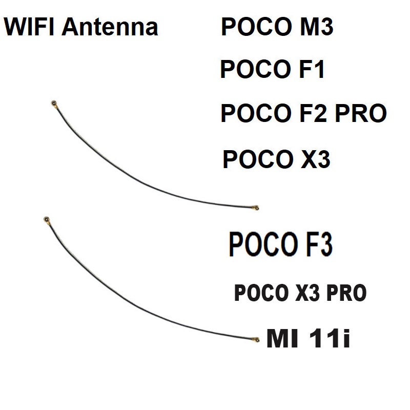 Wi-fi อะไหล่ซ่อมแซมเสาอากาศสัญญาณ Wifi ริบบิ้น สําหรับ Xiaomi Poco X3 F1 M3 F2 M4 Pro F3 MI 11i 11X 11 Lite