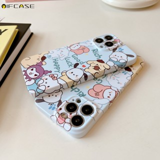 เคสโทรศัพท์มือถือแบบแข็ง ลายการ์ตูน Hello Kitty Cat Kuromi Melody Pochacco Cinnamoroll Dog น่ารัก สําหรับ Redmi Note 12 10 9 Pro 5G K60 K50 K40 K30 Pro K60E Ultra K40S