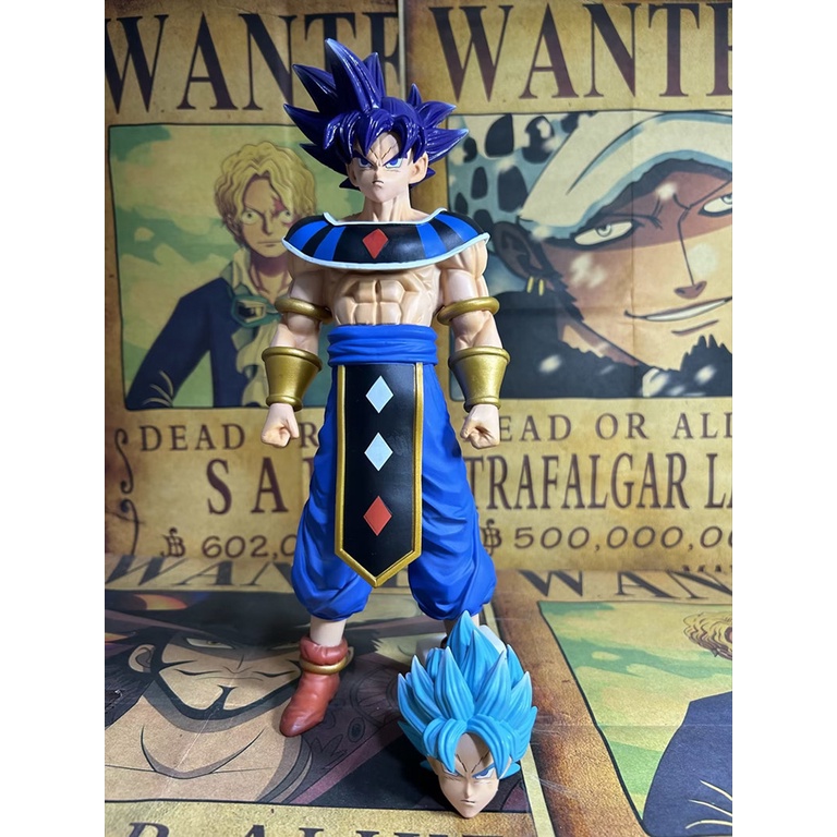 Anime Dragon Ball Super Gods Of Destruction Goku Figure With Replaceable Heads