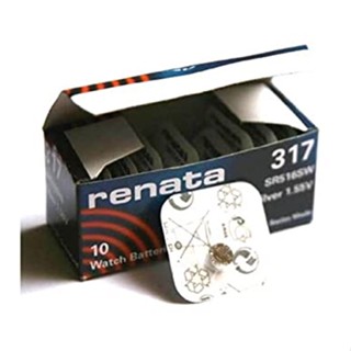 ถ่าน ถ่านกระดุม Renata ถ่าน ของแท้ 1.55V made in Swiss Renata 317,SR516SW