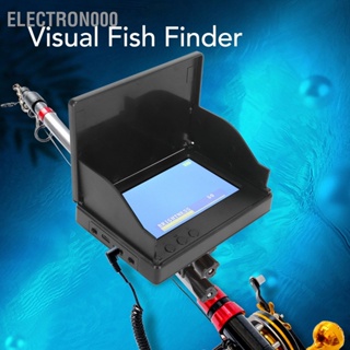 Electron000 กล้องตกปลาใต้น้ำแบบพกพา HD Night Vision IP67 กันน้ำ 4.3in LCD 190 องศา Full Screen Fish Finder สำหรับตกปลา