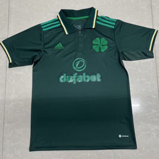 เสื้อกีฬาแขนสั้น ลายทีมชาติฟุตบอล Celtic Souvenir Football Jersey 23-24 ไซซ์ S-XXL ชุดเหย้า แบบแห้งเร็ว สําหรับผู้ชาย