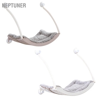 Neptuner เปลญวนกํามะหยี่ รับน้ําหนักได้มาก สําหรับหน้าต่างแมว