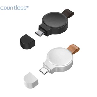 ที่ชาร์จแม่เหล็กไร้สาย USB C แบบพกพา สําหรับ iWatch 7 6 5 4 3 2 1 [countless.th]