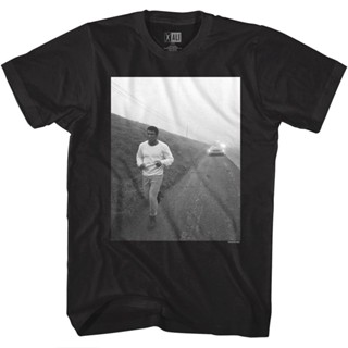 เสื้อยืด พิมพ์ลายนักมวย Muhammad Ali Road Running สําหรับผู้ชาย