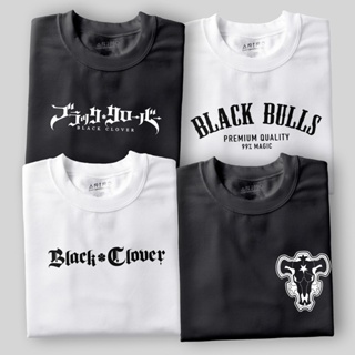 BULLS BLACK CLOVER ANIME SHIRT - ASTA 5 Leaf Clover - ANIMO APPAREL_03