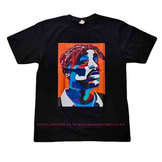 [S-5XL]เสื้อยืด 2PAC 2pac-tshirts / legend hiphop tupac