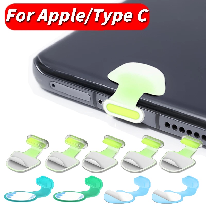 [Featured] จุกซิลิโคน กันฝุ่น กันน้ํา กันหาย สําหรับ IPhone Type-C