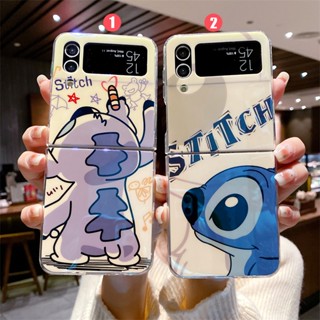 【STITCH】ใหม่ เคสโทรศัพท์มือถือ กันกระแทก ลาย Blu-ray สําหรับ Samsung Z Flip4 3 W23 Flip 5G Galaxy Z