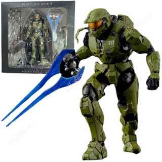 ฟิกเกอร์ Halo 5 Master Chief John117 S117 สเกล 1/12 ถอดออกได้ ของเล่นสําหรับเด็ก