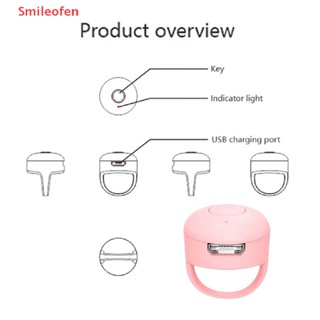 [Smileofen] ใหม่ รีโมตคอนโทรลโทรศัพท์มือถือ บลูทูธ พร้อมแหวนนิ้ว ควบคุมวิดีโอ สําหรับ Tiktok Short Video Page Flipping