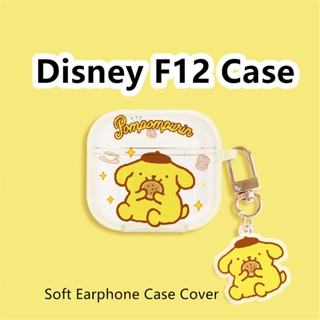 【ส่วนลด】เคสหูฟัง แบบนิ่ม ลายการ์ตูนดิสนีย์น่ารัก สําหรับ Disney F12