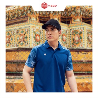 EGO SPORT TT-001 THAI TONE เสื้อโปโลแต่งแขนลายมัดย้อม เสื้อโปโล