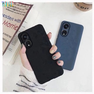 เคสโทรศัพท์มือถือแบบนิ่ม TPU ผิวด้าน บางมาก กันกระแทก สําหรับ OPPO Reno8 T 5G Reno8 Pro A17 A78 A77 A77S Reno7Z 8Z