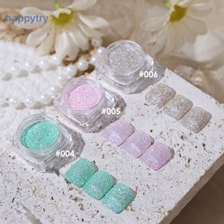Aurora Sea Salt Crystal Diamond Powder ผงน้ําตาลคริสตัล แฟลชละเอียด สําหรับตกแต่งเล็บ