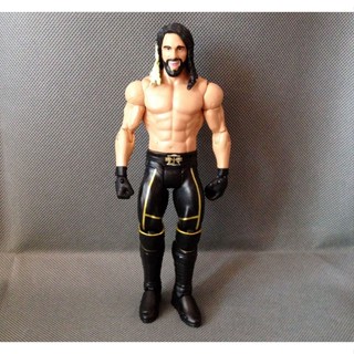 ฟิกเกอร์ Wwe Mattel Wrestler 63 Po Seth Rollins Baron Corbin ขนาด 23.3 ซม.