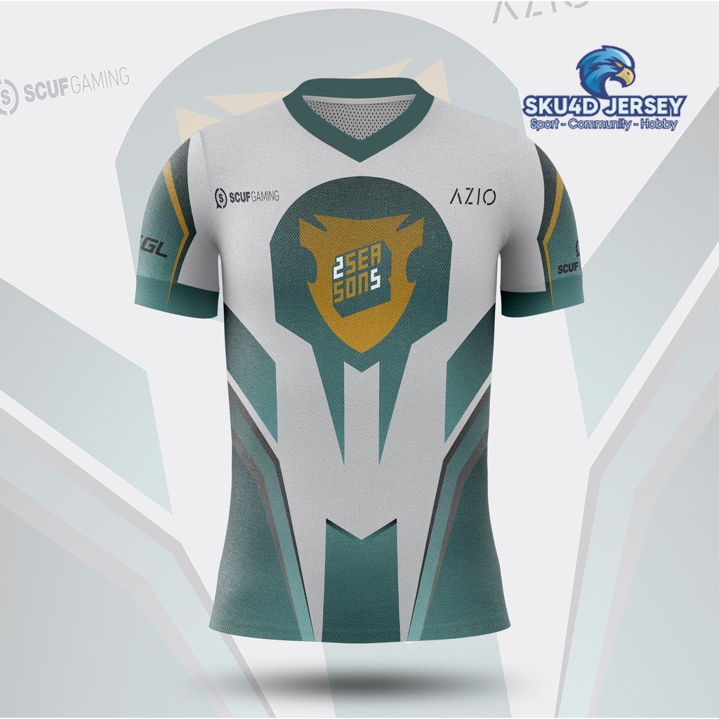 เสื้อยืดเจอร์ซีย์สําหรับเล่นเกม Tosca Fullprint Esport แบบกําหนดเองสําหรับผู้ชายและผู้หญิง