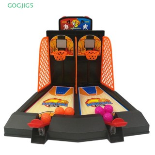 [GOGJIG5] Desktop Mini Basketball Finger Shoot Basket Double Play Children Sports Games UOO