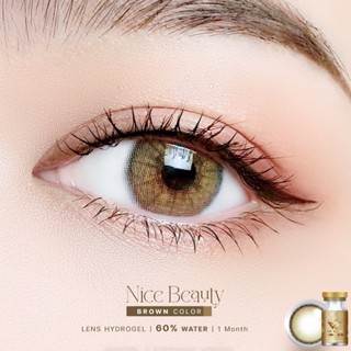 🔥คอนแทคเลนส์ค่าอมน้ำสูง 60%✨ขนาดกลาง✨ Nice Beauty ✨We Wink