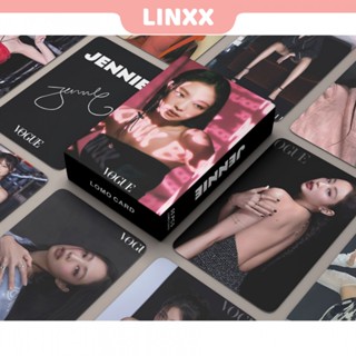 Linxx โปสการ์ดอัลบั้ม BLACK PINK Jennie Vogue Kpop 55 ชิ้น