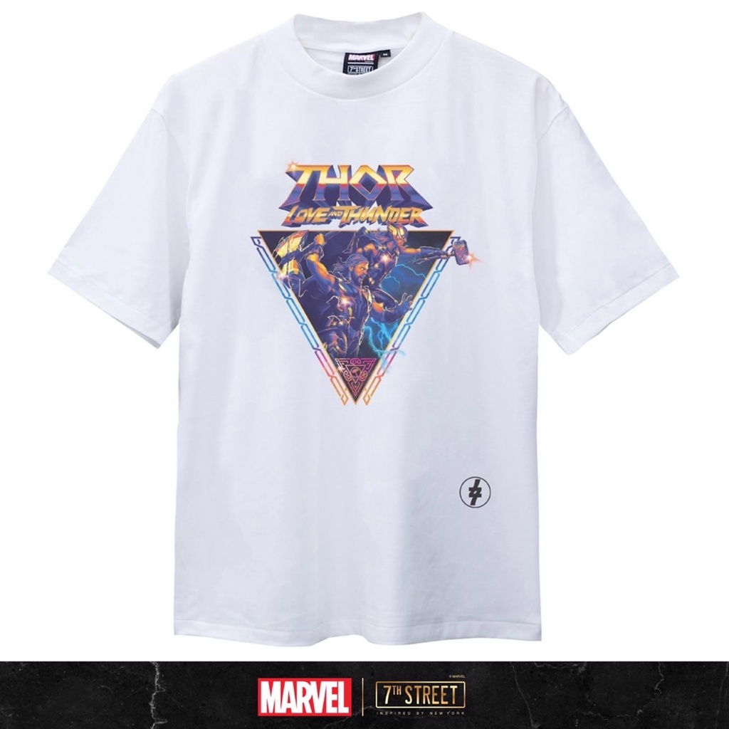 tshirt MARVEL X 7th Street เสื้อยืดแบบโอเวอไซส์  (Oversize) รุ่น O-TLT001 THOR - LOVE AND THUNDER._0