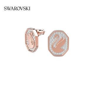 Swarovski ต่างหูสตั๊ด รูปป้ายสัญลักษณ์ ของขวัญแฟนสาว