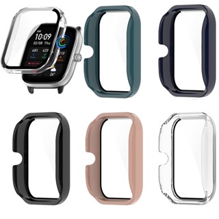 เคสป้องกันเต็มจอ Pc สําหรับ Amazfit GTS 4 Mini Smart Screen Protector Case For Amazfit GTS 2 Mini เคส + ฟิล์มกระจกนิรภัย