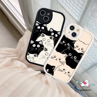 เคสโทรศัพท์มือถือแบบนิ่ม ลายการ์ตูนแมวน่ารัก สําหรับ Realme C53 9i 5 6i 8 5i 7i 6s 6 8i 8 C35 C55 C30 C12 C15 C31 C30s C21Y C11 C25Y C25s 10 Pro 10Pro+ Pro C17 C21 GT C20A C3 C20 C17 เคสด้านหลัง