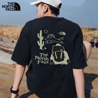 ใหม่ เสื้อยืดคอกลม แขนสั้น พิมพ์ลาย The North Face ระบายอากาศ ใช้งานกลางแจ้ง สําหรับผู้ชาย และผู้หญิง | 7wdv