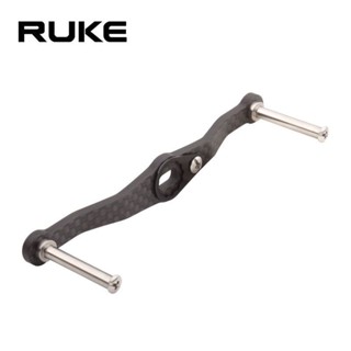 Ruke แผ่นคาร์บอน ทรงหยดน้ํา แบบเขย่าคู่ ยาว 8 * 5 105 มม. อุปกรณ์เสริม สําหรับ daiwa abu Road Sub-carbon Plate