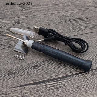 [notbelazy] หัวแร้งบัดกรีไฟฟ้า USB แบบพกพา อย่างมืออาชีพ เครื่องมือบ่งชี้การทํางาน [TH]