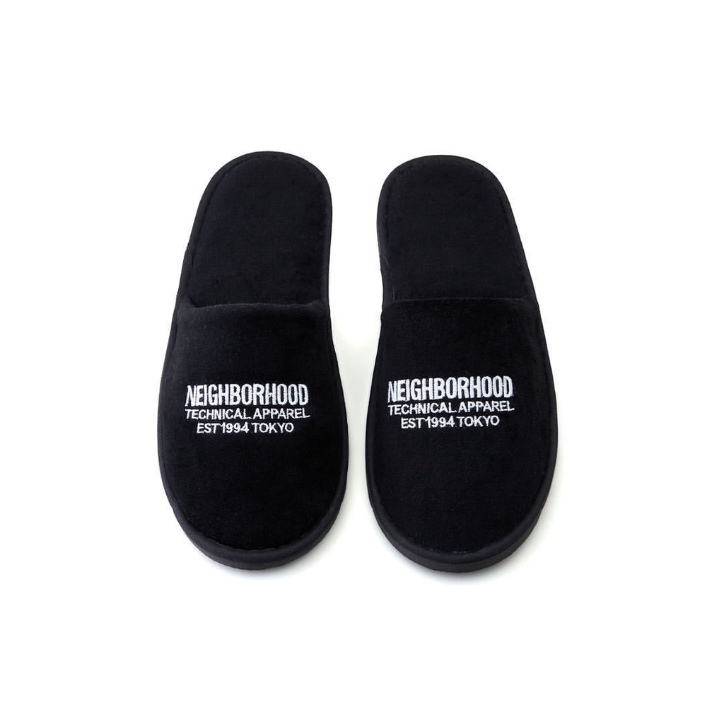 Neighborhood รองเท้าแตะลําลอง ผ้าฝ้าย แบบหนา เหมาะกับใส่ในบ้าน สําหรับผู้ชาย และผู้หญิง