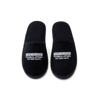 Neighborhood รองเท้าแตะลําลอง ผ้าฝ้าย แบบหนา เหมาะกับใส่ในบ้…